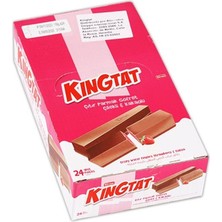 Elvan King Tat Çilekli 18 gr x 24 Adet (1 Kutu)