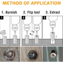 Guangdong Spirit Adet Hasarlı Vida Çıkarıcı Hızlandırma Matkap Uçları Alet Seti Kırık Cıvata Sökücü Iyi Etki ve Kullanımı Kolay (Yurt Dışından)