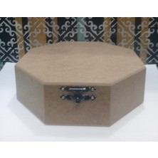 Altınyapı Hobi Market Sekizgen Kilipsli Bölmeli Kutu