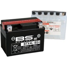 BS Battery BTX4L- +/BTZ5S- 2012-2016 Ktm 250 Exc-F Six Days Uyumlu Akü Sulu Akü