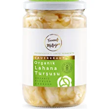 Fermente Mutfağım Organik Probiyotik Lahana Turşusu Lakto Fermente Sauerkraut 600 gr