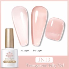 Born Pretty 10ml Jelly Nude Seri Kalıcı Oje Jn13 (56347)