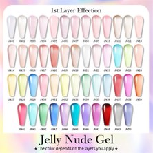 Born Pretty 10ml Jelly Nude Seri Kalıcı Oje Jn13 (56347)