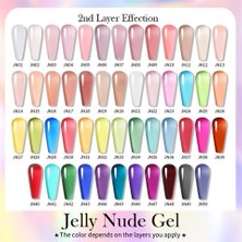 Born Pretty 10ml Jelly Nude Seri Kalıcı Oje Jn13 (56347)