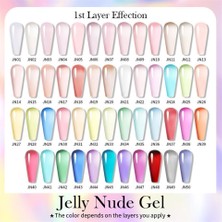 Born Pretty 10ml Jelly Nude Seri Kalıcı Oje Jn17 (56347)