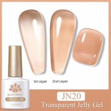 Born Pretty 10ml Jelly Nude Seri Kalıcı Oje Jn20 (56347)