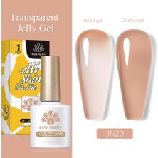 Born Pretty 10ml Jelly Nude Seri Kalıcı Oje Jn20 (56347)