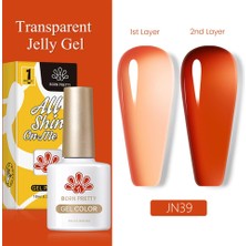 Born Pretty 10ml Jelly Nude Seri Kalıcı Oje Jn39 (56347)