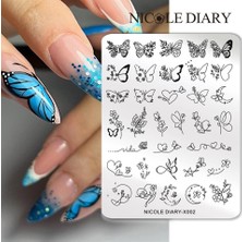 Nicole Diary Metal Stampa Tabakası X002 (56249)