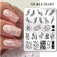 Nicole Diary Metal Stampa Tabakası X004 (56251)