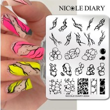 Nicole Diary Metal Stampa Tabakası X004 (56251)