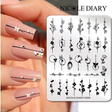 Nicole Diary Metal Stampa Tabakası X006 (56253)