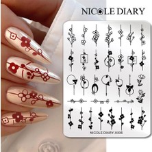 Nicole Diary Metal Stampa Tabakası X006 (56253)