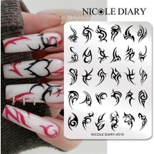 Nicole Diary Metal Stampa Tabakası X010 (56257)