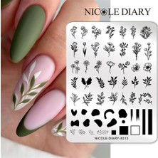 Nicole Diary Metal Stampa Tabakası X013 (56260)