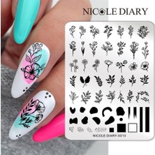 Nicole Diary Metal Stampa Tabakası X013 (56260)