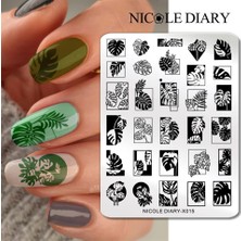 Nicole Diary Metal Stampa Tabakası X015 (56262)