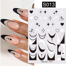 Tırnakmania Üç Boyutlu Yapışkanlı Sticker S013 (53790-7)