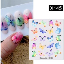 Tırnakmania Su Transferli Nail Art Sticker X145 (53925-11)