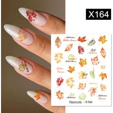 Tırnakmania Su Transferli Nail Art Sticker X164 (55344-19)