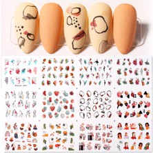 Tırnakmania Su Transferli Nail Art Sticker D001 (51025-1)