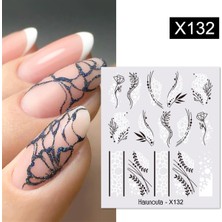 Tırnakmania Su Transferli Nail Art Sticker X132 (53622-8)