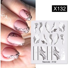 Tırnakmania Su Transferli Nail Art Sticker X132 (53622-8)