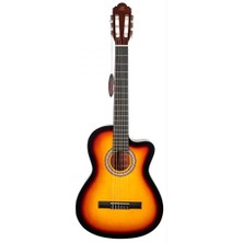 Barcelona Lc 3900 Csb / Cutaway Klasik Gitar - Sunburst