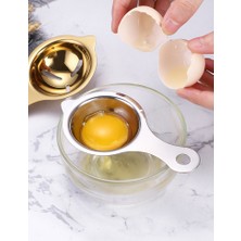 Oloey 304 Paslanmaz Çelik Yumurta Beyazı Ayırıcı Ev Mutfak Yumurta Ayırıcı Pişirme Gadget'ı (Yurt Dışından)
