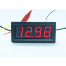 Pandoraplanet Nanlıy-0.56 Inç Mini Dijital LED Ekran 4 Bit 0-100 V Voltmetre ile 2 Adet Dijital Voltmetre Dc 5 V Ila 120 V Gerilim Panel Metre (Yurt Dışından)