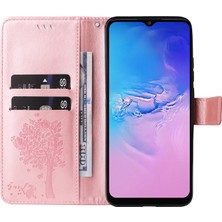 Cool-M Samsung Galaxy A05 4g Stand Pu Deri Kapak Baskılı Telefon Kılıf Cüzdan (Yurt Dışından)