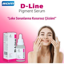 D-LİNE PİGMENT SERUM 30 ml  Ton Eşitleyici Aydınlatıcı Serum Tüm Cilt Tiplerine Uygun Leke Karşıtı