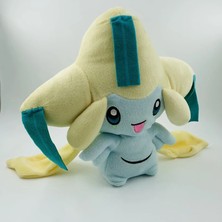 Red 3D Jirachi Pokemon 20CM Peluş Oyuncak Figür