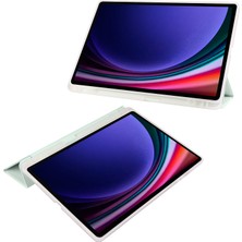 XFashion Samsung Galaxy Tab S9 + Case Tri-Katlı Standı Şok Geçirmez Tablet Kapak Kalem Yuvası (Yurt Dışından)