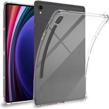 XFashion Samsung Galaxy Tab S9 Fe Case Tpu Kapak Hd Şeffaf Damla Koruma Tablet Kabuğu (Yurt Dışından)