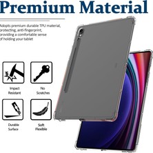 XFashion Samsung Galaxy Tab S9 Fe Case Tpu Kapak Hd Şeffaf Damla Koruma Tablet Kabuğu (Yurt Dışından)