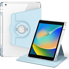 XFashion iPad 10.2 (2021) / (2019) / (2020) Kickstand Case Pu+Akrilik Çıkarılabilir Tablet Kapak (Yurt Dışından)