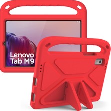 XFashion Lenovo Tab M9 Kickstand Tablet Kılıfı, El Kavrama Eva Şok Geçirmez Tablet Kapağı (Yurt Dışından)