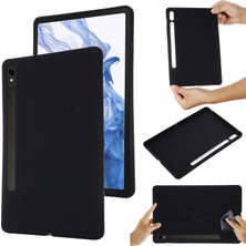 XFashion Samsung Galaxy Tab S9 / Tab S9 Fe Kılıf Mikrofiber Astar Sıvı Silikon Kapak (Yurt Dışından)