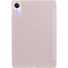 XFashion Xiaomi Redmi Pad Se Pu Deri Kılıf Üçlü Stand Ballı Doku Koruyucu Tablet Kapak (Yurt Dışından)