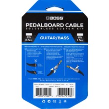 Boss Bck-2 2 Konnektör 0.5m Pedalboard Kabloları