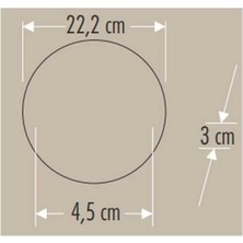 Cata Ct 5664 40 W Xplus Sıva Üstü LED Spot Beyaz Işık 6400K