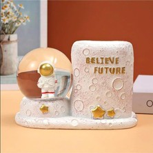 Piraye Gift Astronot Kalemlik Kar Küresi