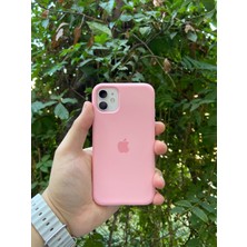 Meri Case Apple iPhone 11 Uyumlu Logolu Içi Kadife Lansman Kılıf Arka Kapak