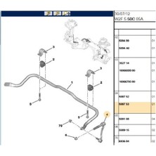 Ayd Ön Z Rot Sağ 407-508 - C5(X7) C6 Y.m (04111-508753)