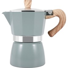 Hermoso Kahve Makinesi Alüminyum Mocha Espresso Percolator Pot Kahve -150ML (Yurt Dışından)