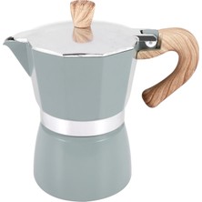 Hermoso Kahve Makinesi Alüminyum Mocha Espresso Percolator Pot Kahve -150ML (Yurt Dışından)