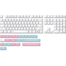 Hermoso 132 Tuş Xda Keycaps Pbt Dye Sub Hava Durumu Teması Ingilizce Klavye Tuşları (Yurt Dışından)