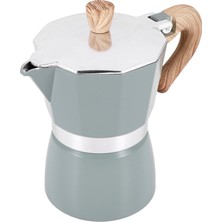 Hermoso Kahve Makinesi Alüminyum Mocha Espresso Percolator Pot Kahve -150ML (Yurt Dışından)