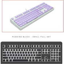 Hermoso Pudding Keyboard Hat Box Mekanik Klavye (Beyaz) (Yurt Dışından)